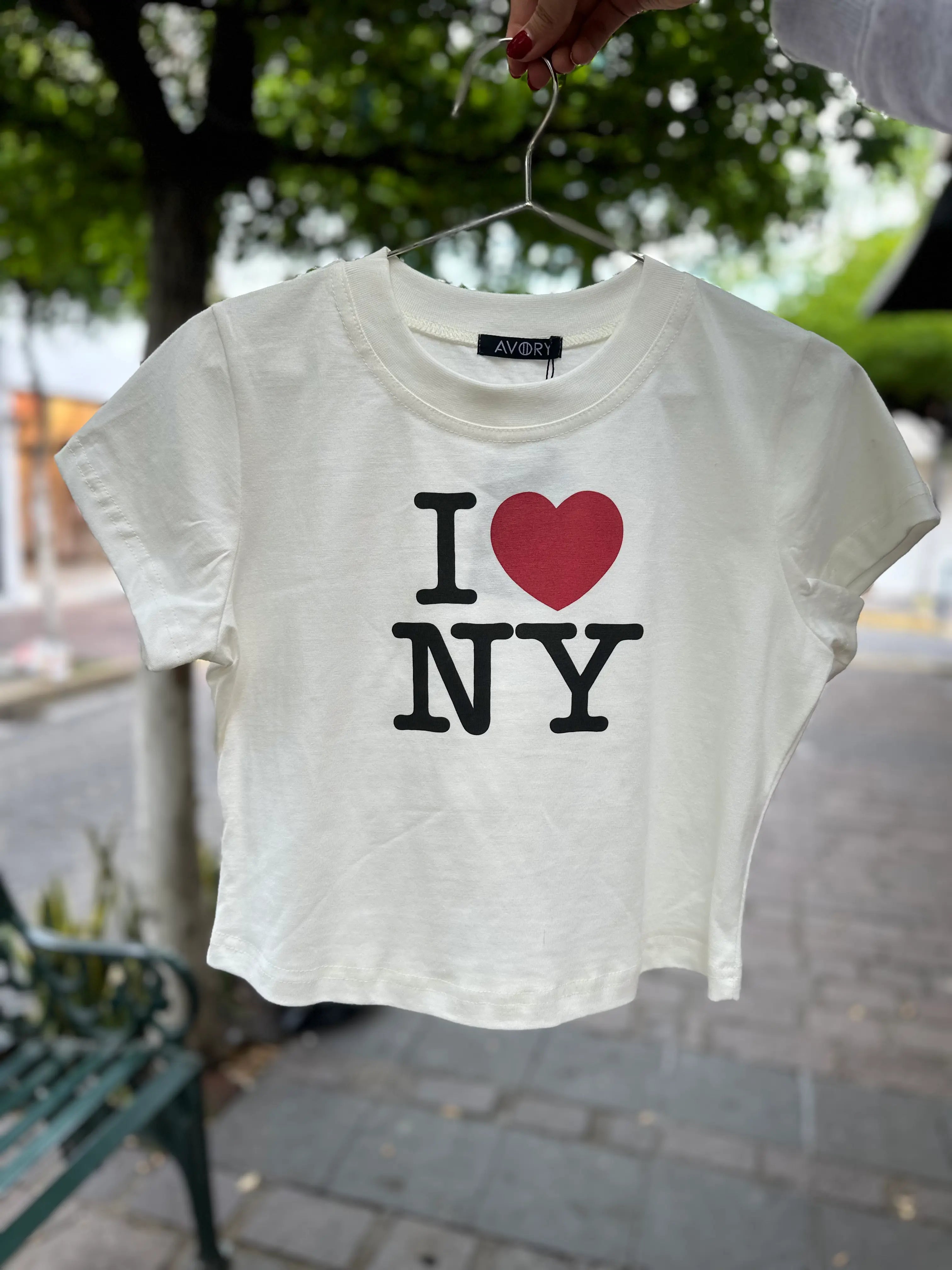 Baby tee I love ny