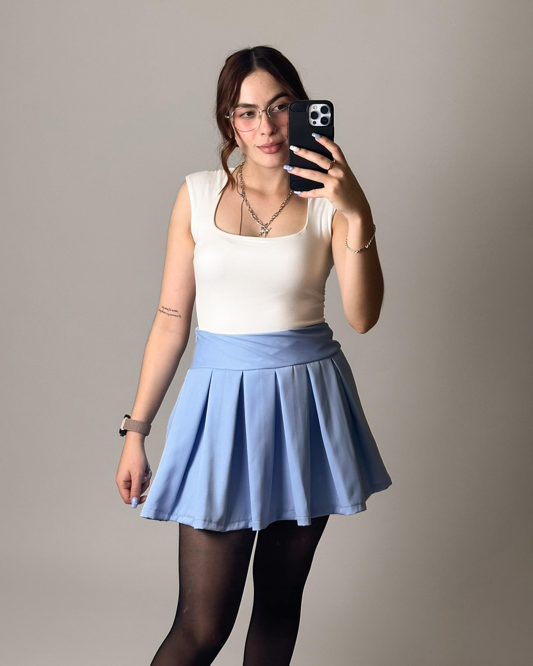 Falda Alken azul