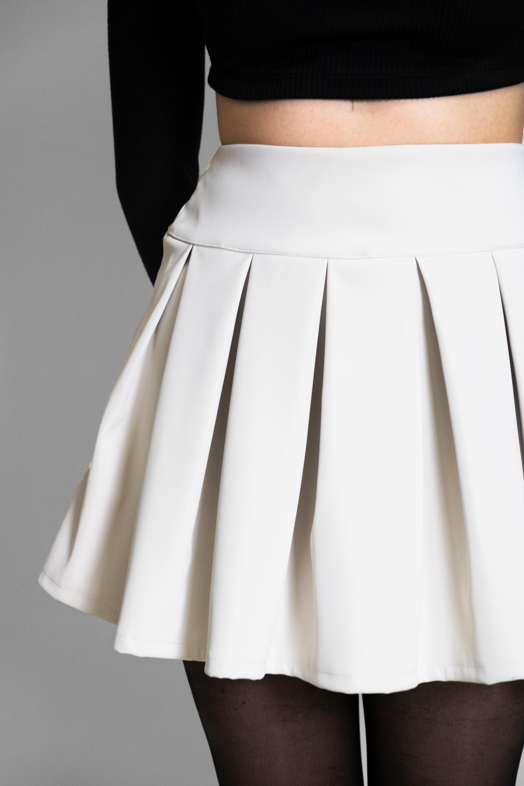 Falda london polipiel