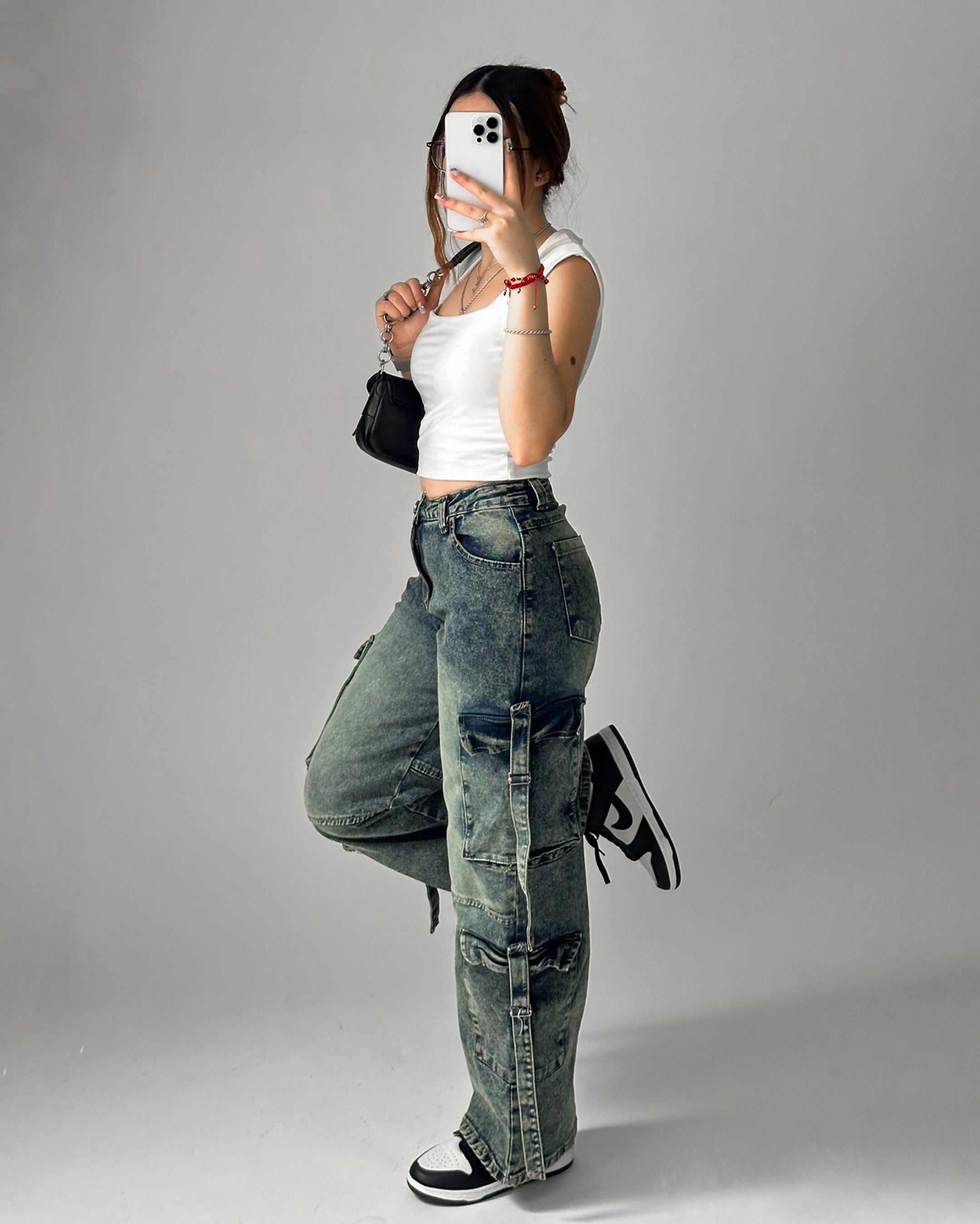 Jeans cargo RX Oxido - Baggy