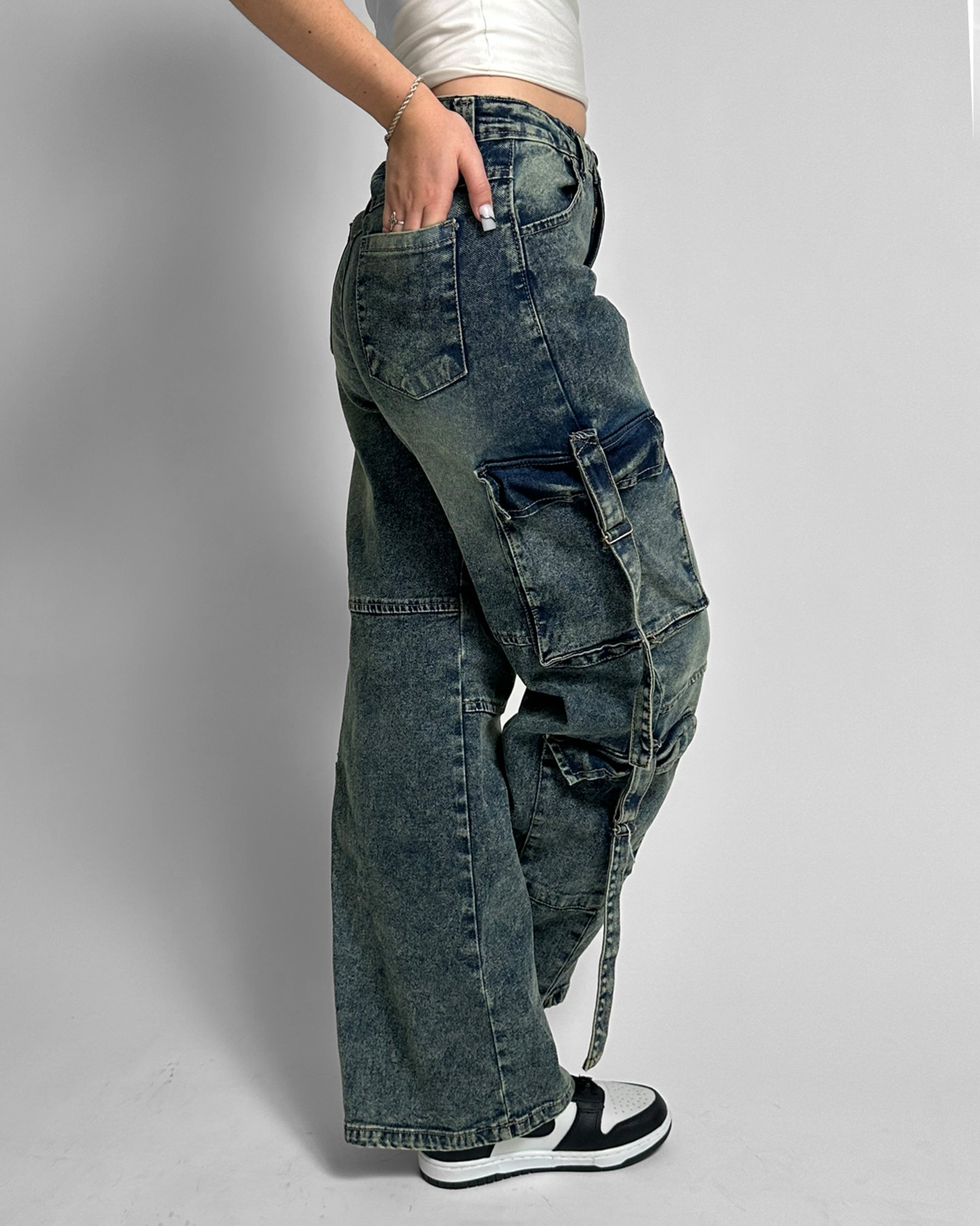 Jeans cargo RX Oxido - Baggy
