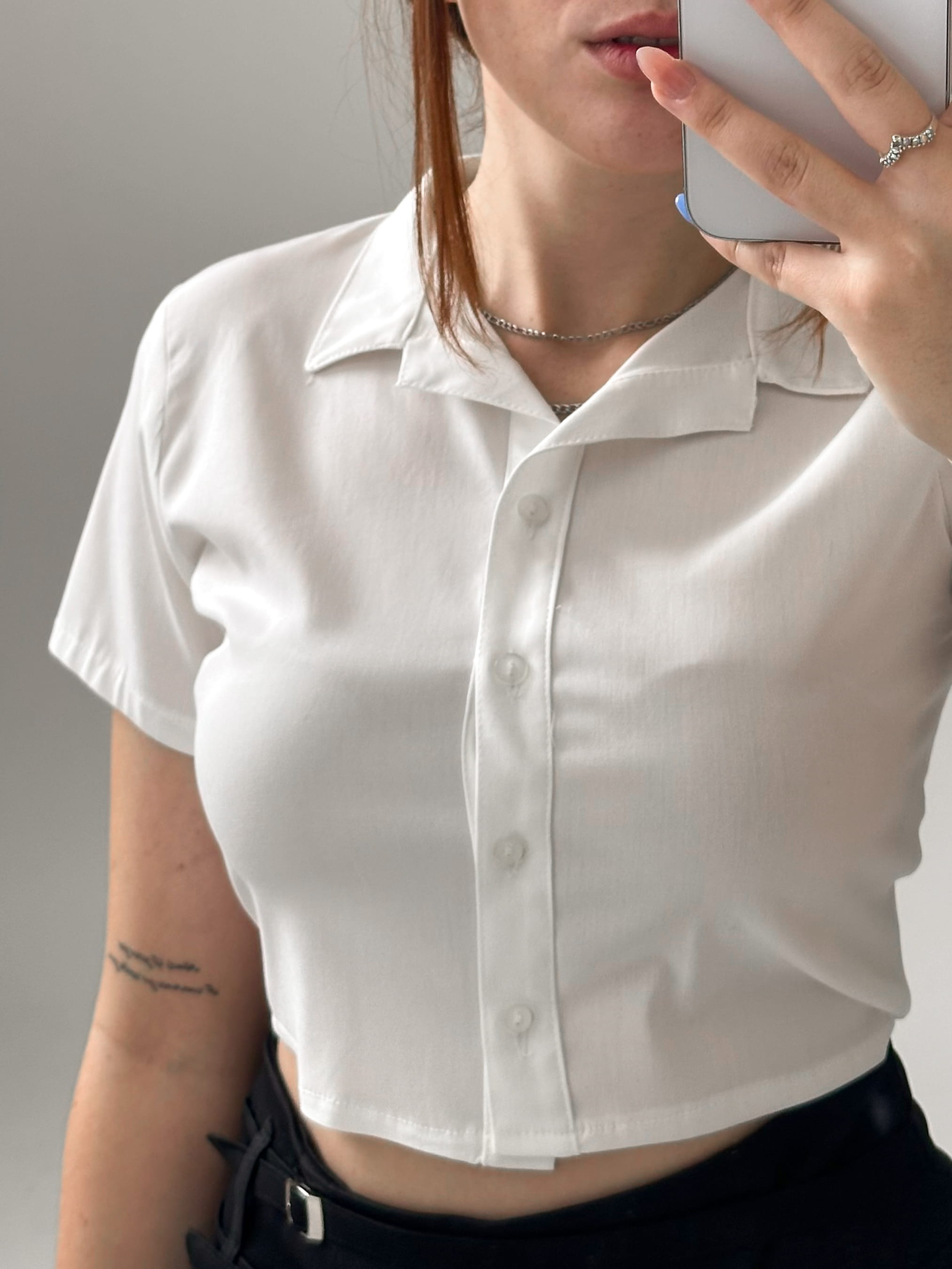 Camisa Stella ivory