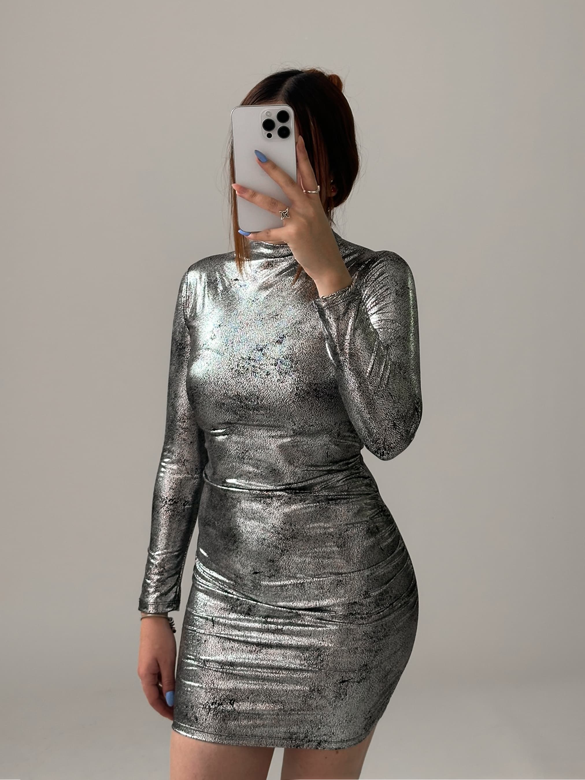 Vestido plata