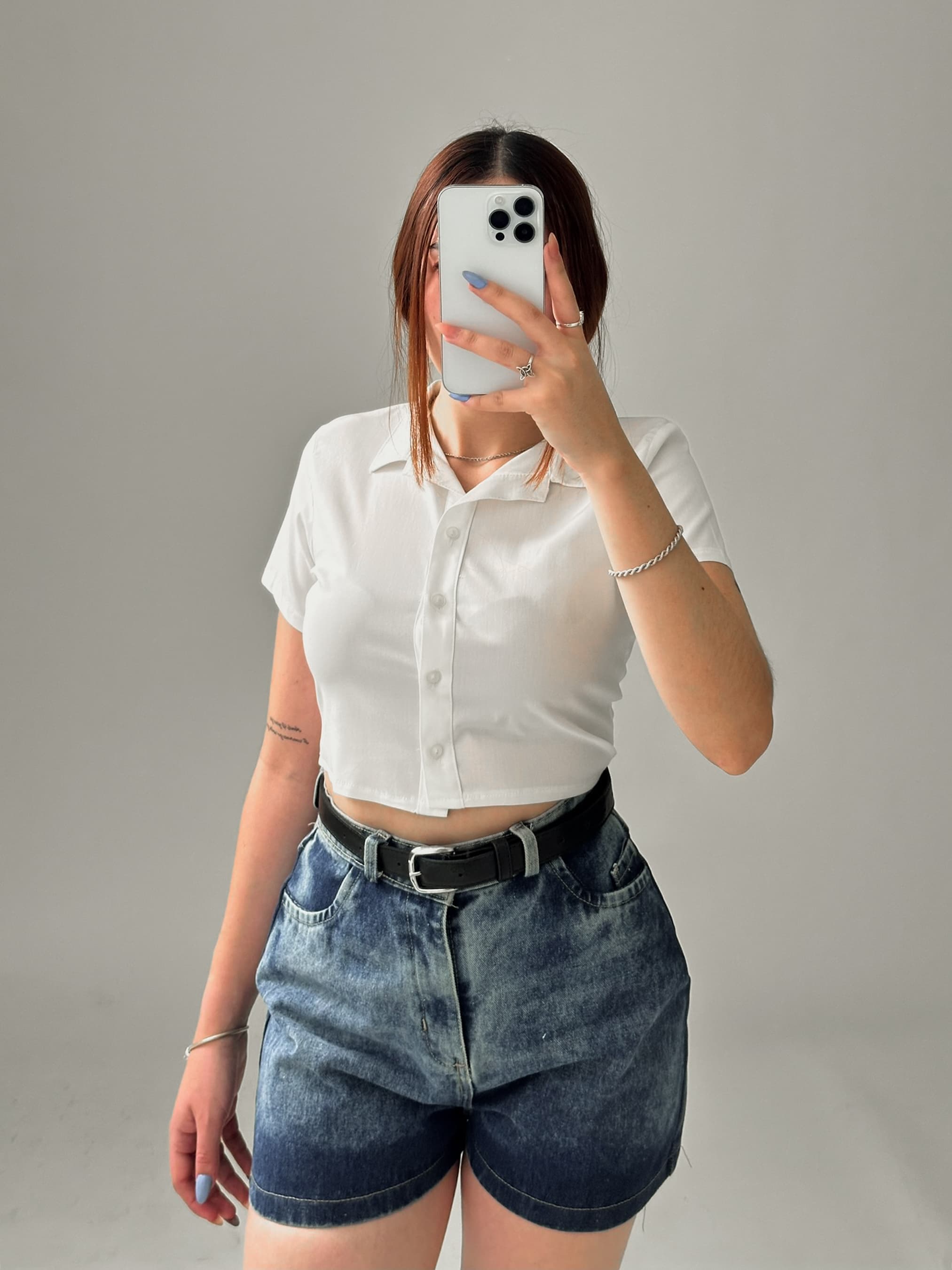 Camisa Stella ivory