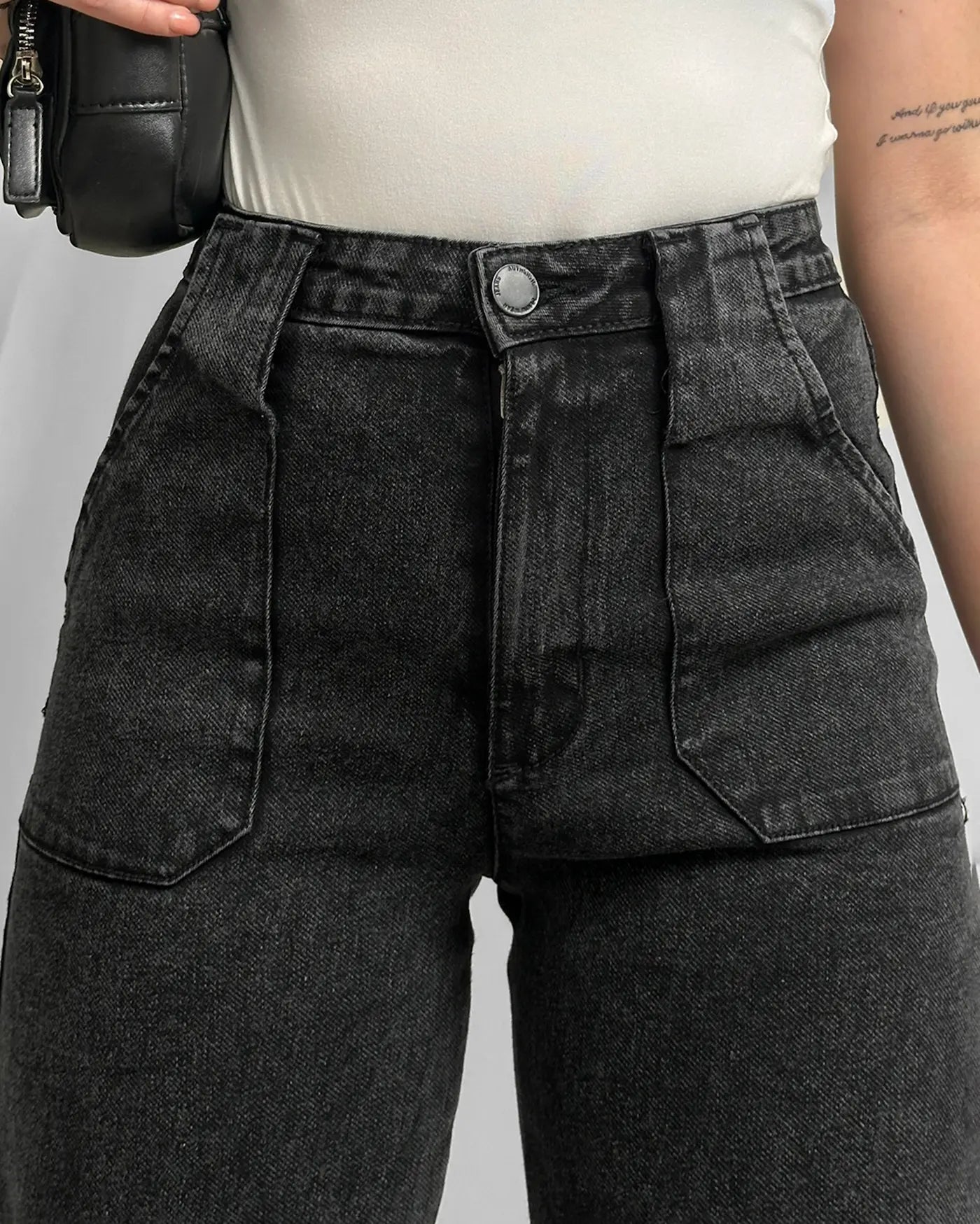 Jeans Margo negro - Recto