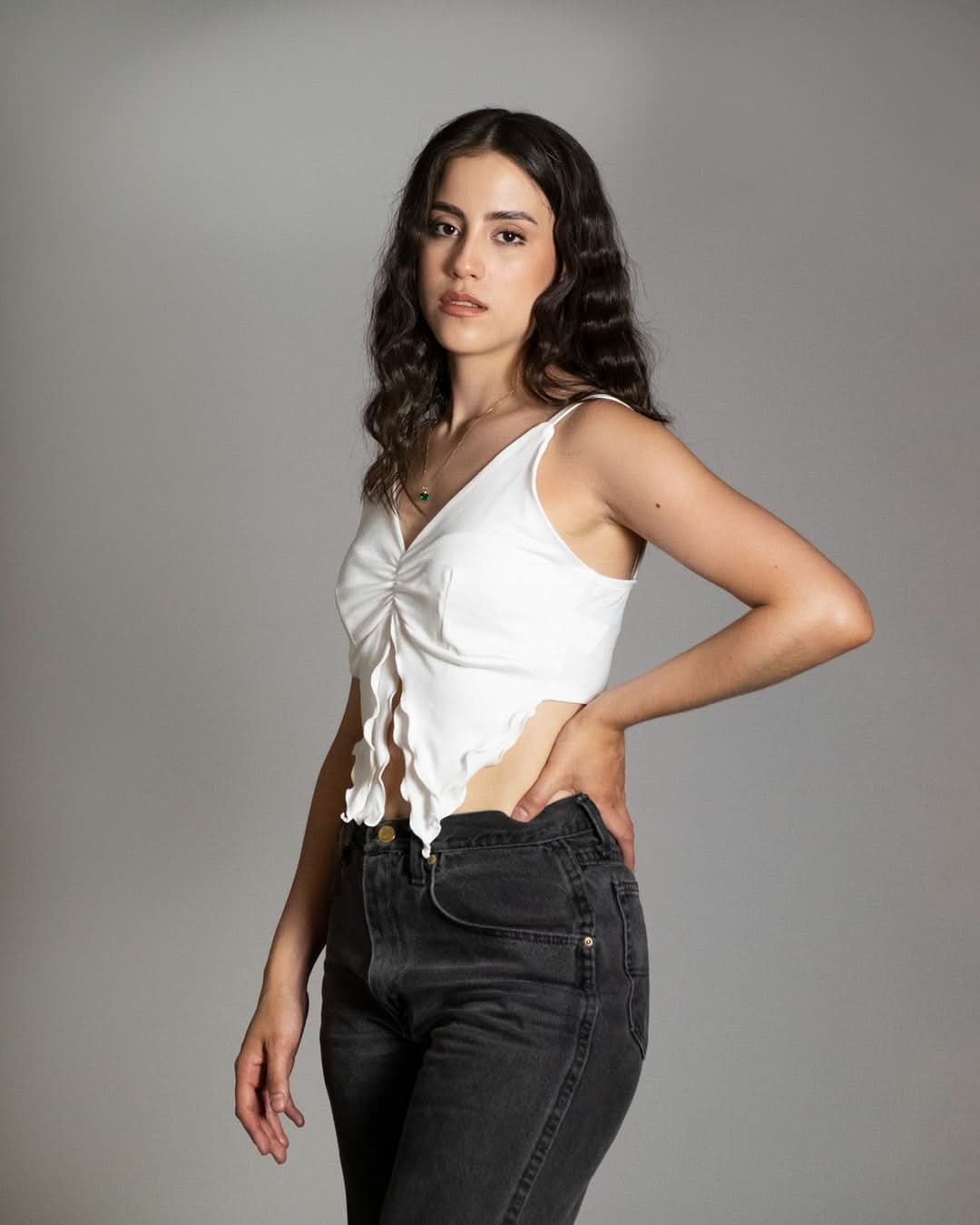 Blusa Camelia Ivory - AVORY