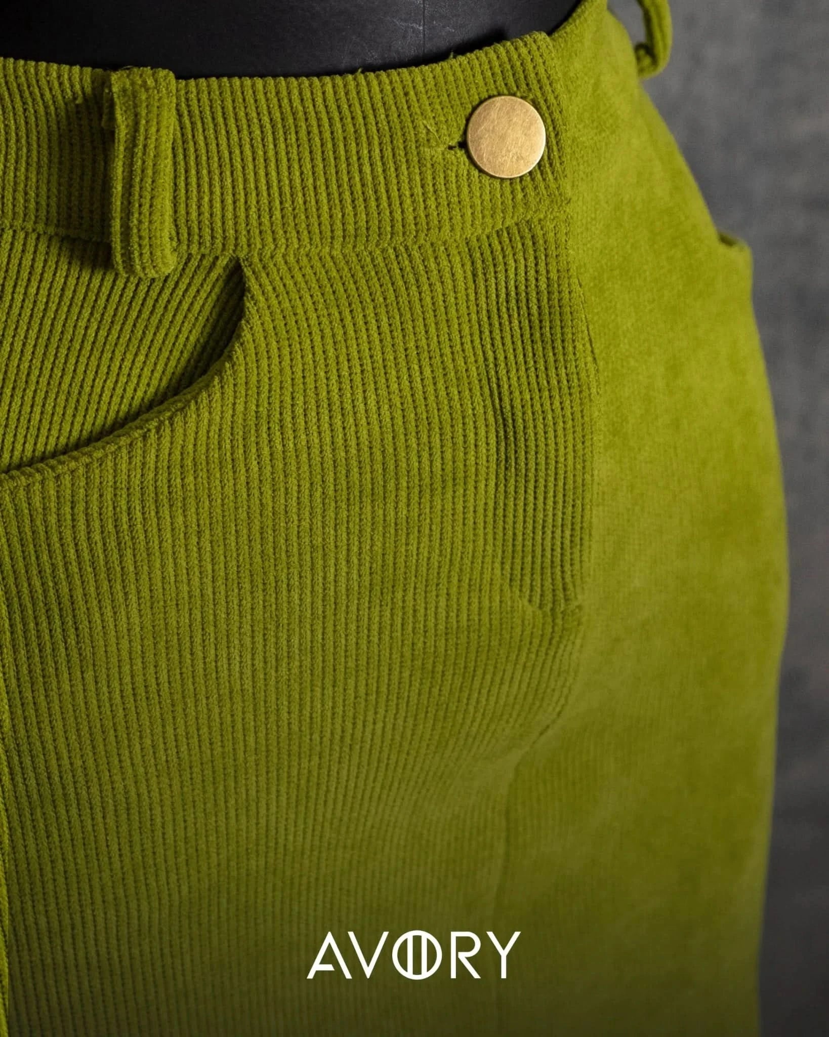 Falda panilla verde - AVORY