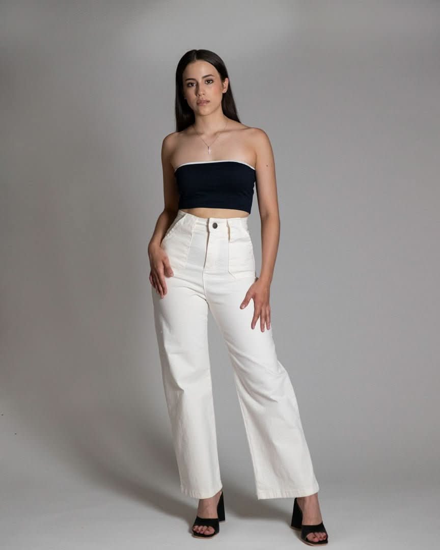 Jeans Margo Ivory - AVORY