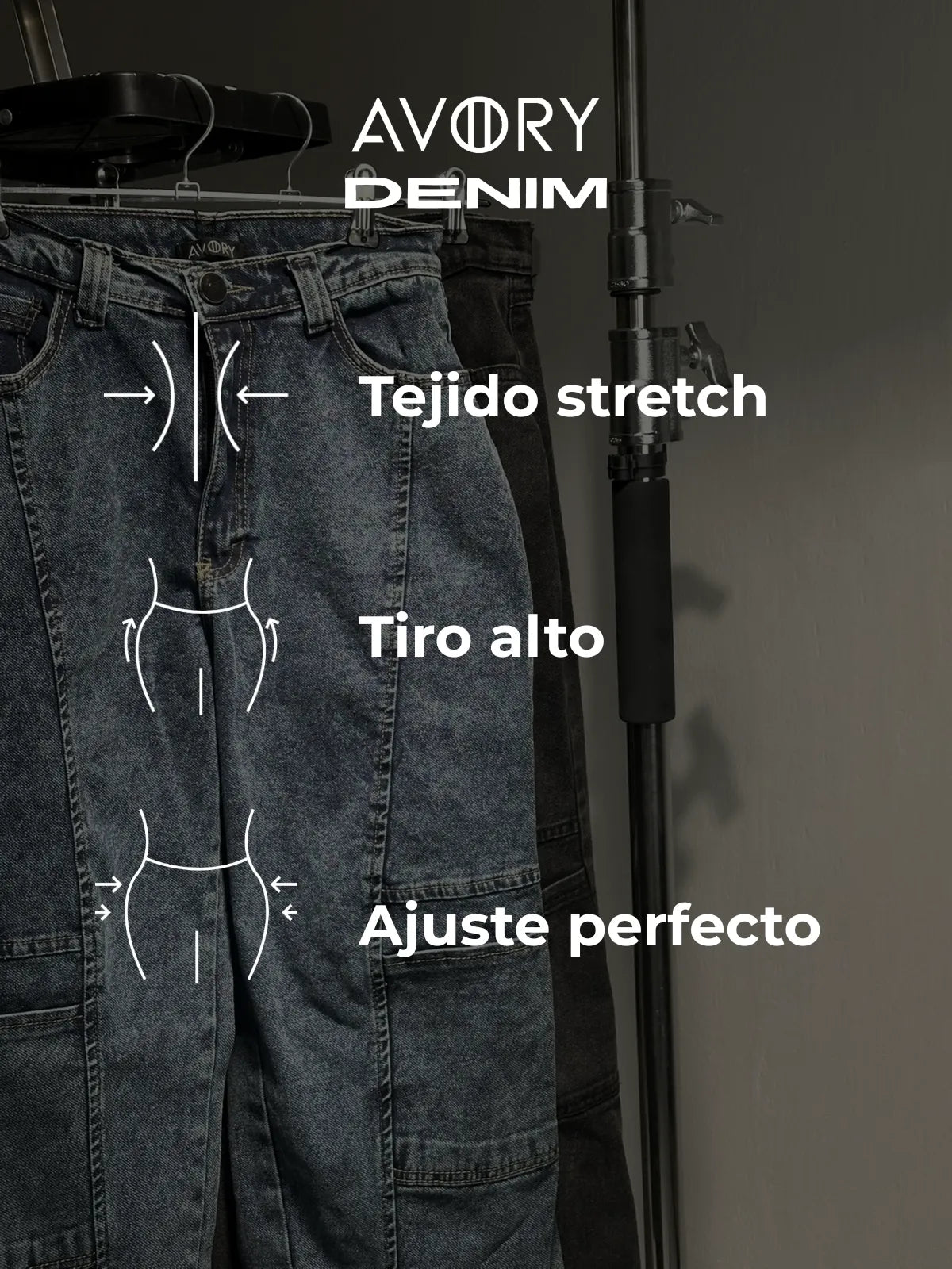 Jeans cargo RX Oxido - Baggy