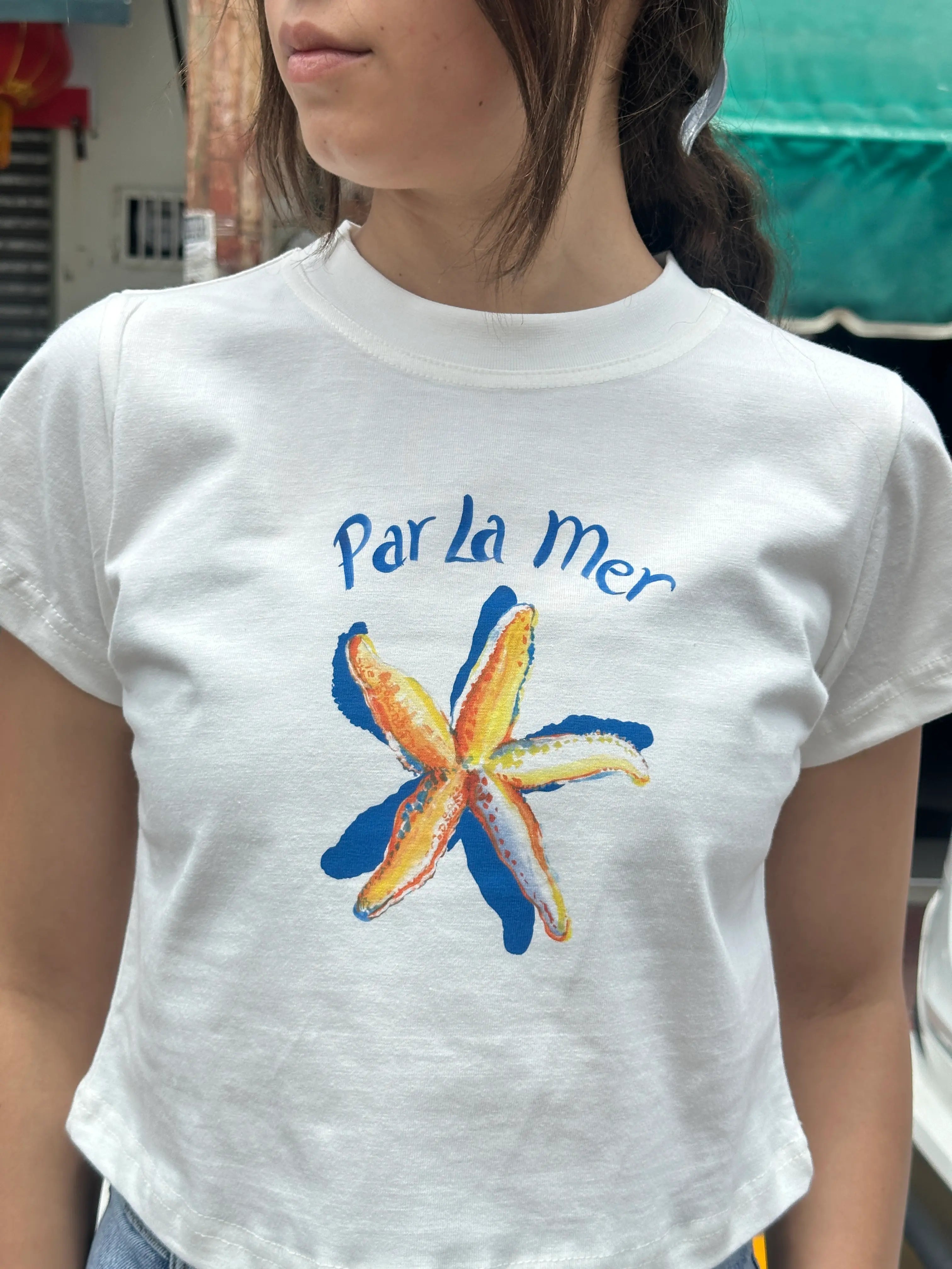 Baby tee par la mer
